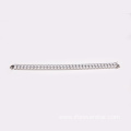 2 Raws 5A CZ 925 Silver Tennis Bracelet